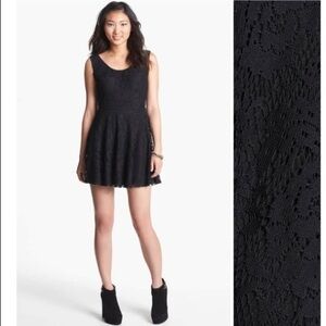 Robin k lace skater dress